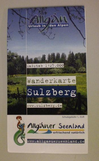 Wanderkarte Sulzberg Wanderkarte Sulzberg