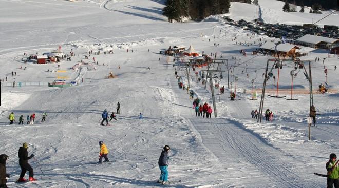 Skifahren Eschach