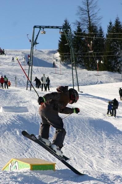 Skifahren Eschach