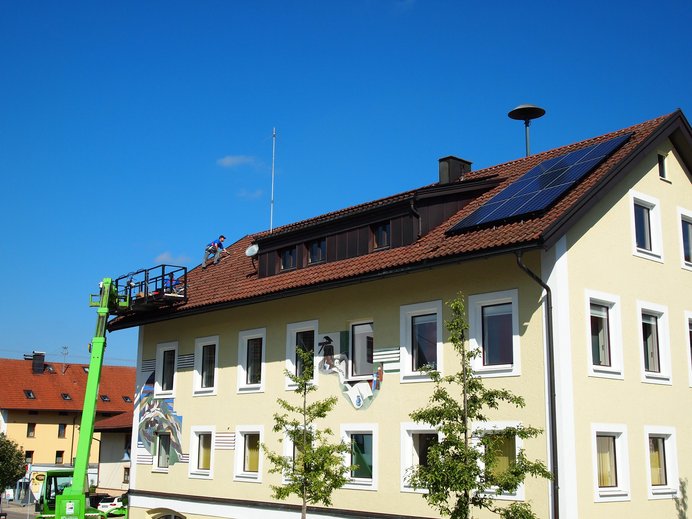 PV Anlage Rathaus